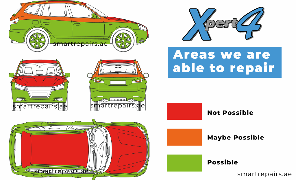 Areas Xpert4 Smart Repair Dubai UAE is able to repair