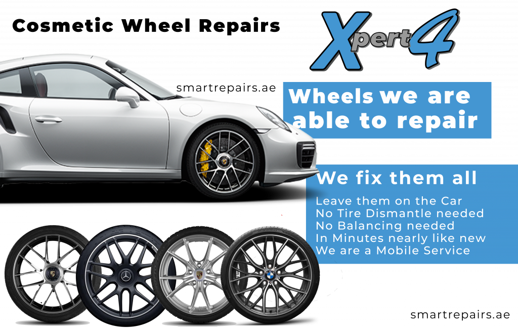 Wheel Doctor Dubai UAE, Cosmetic Wheel Repair in Minutes